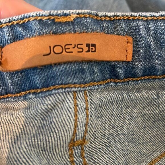 Joe’s Jeans Women’s Light Wash Destroyed Billie Ankle Boyfriend Slim size 24 - Picture 7 of 8